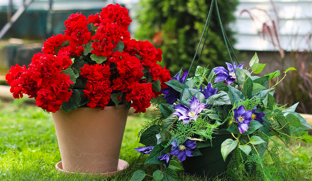 How to Secure Artificial Plants in Pots