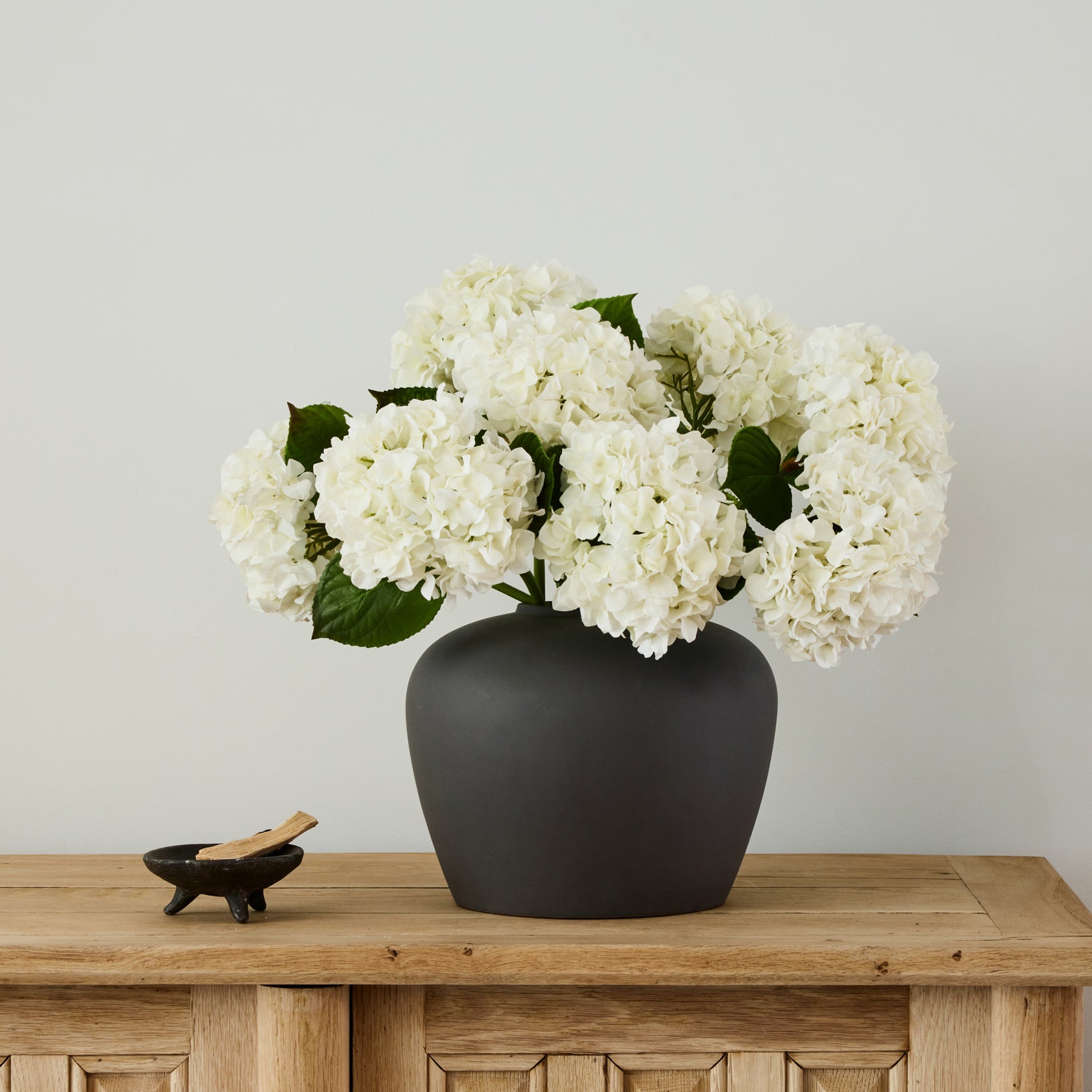 Artificial Dried Look Fall Hydrangea - 19 inches