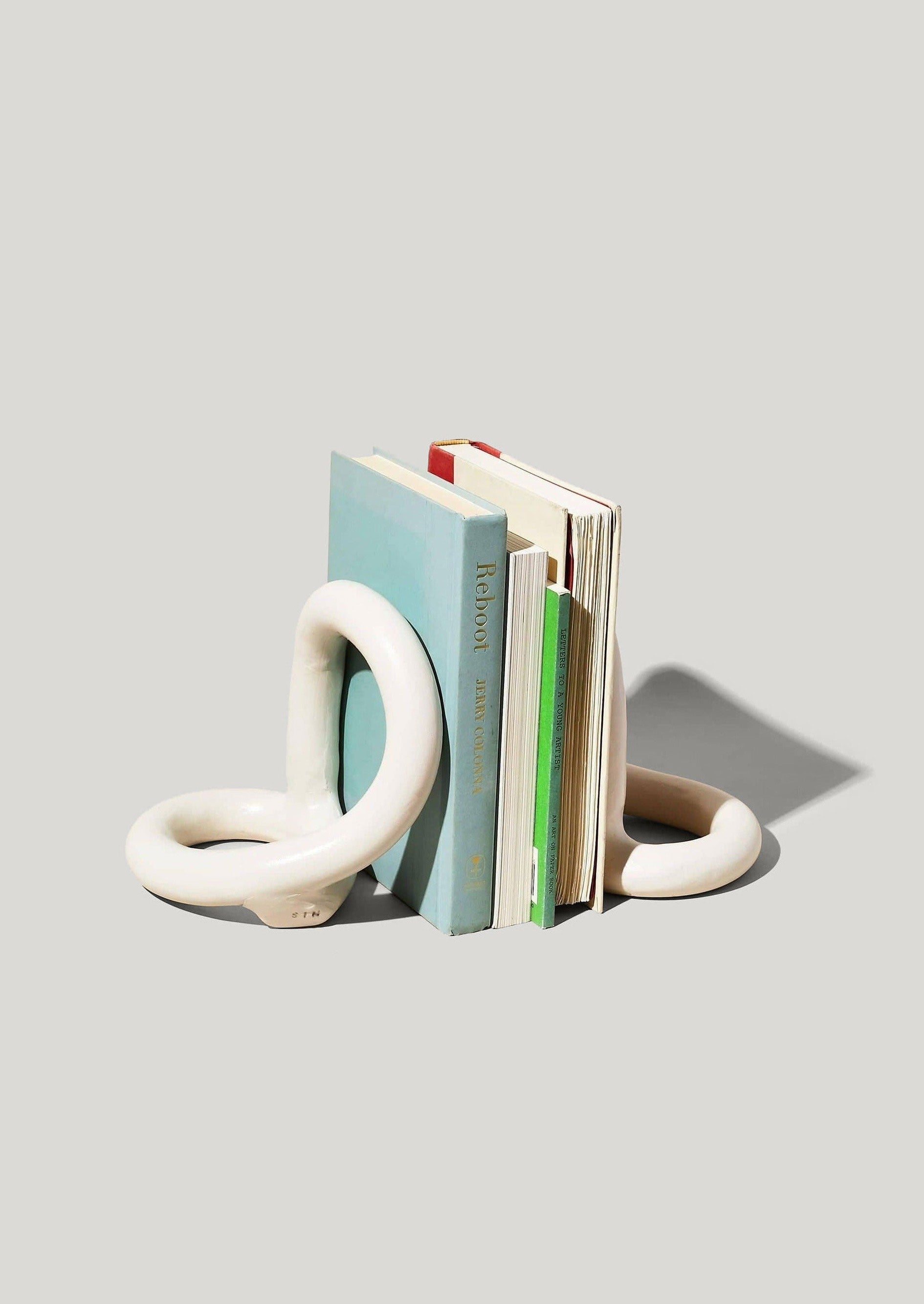 Stoneware Bookends | Unique Home Decor | Afloral.com