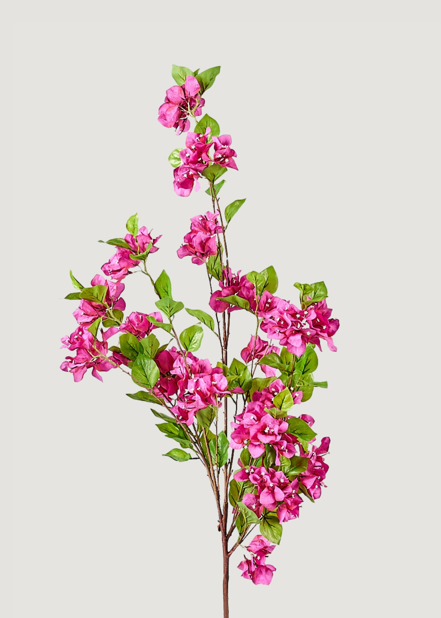 Artificial Flowers Bougainvillea Bush in Fuchsia