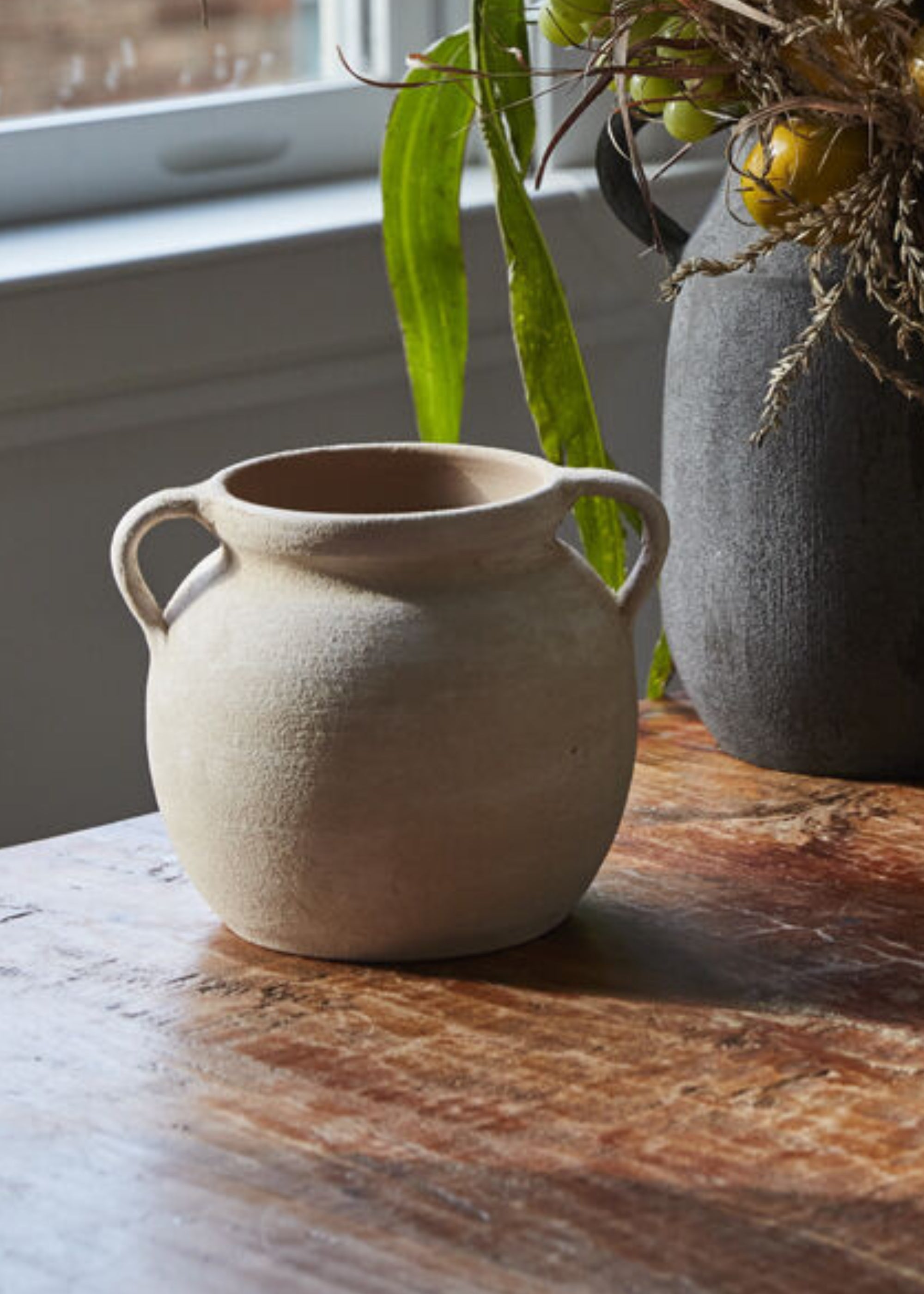 Handmade Vase with Handles