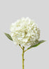 Cream White Hydrangea Real Touch Flower 