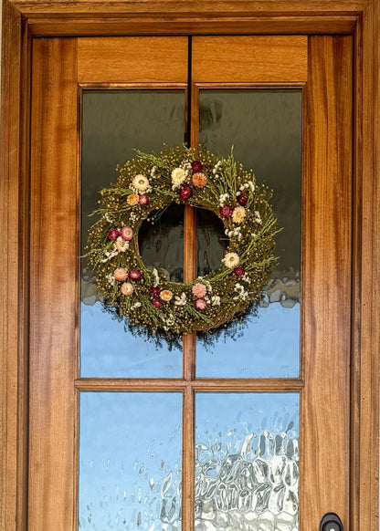 Strawflower Wreath