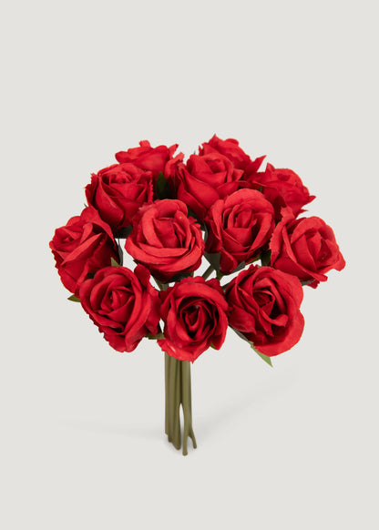 Artificial Red Rose Bundle 