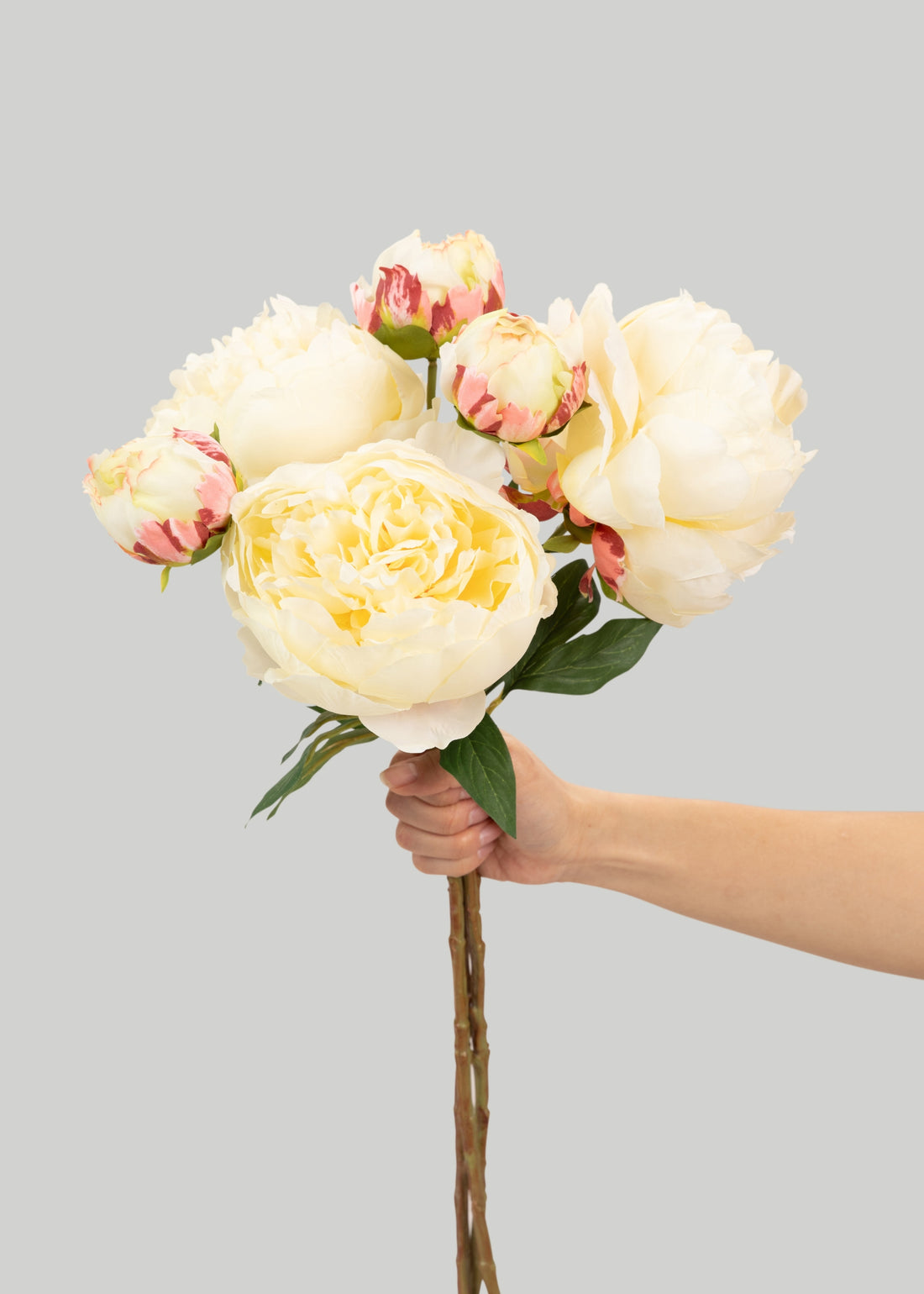 Faux Yellow Peony Bundle