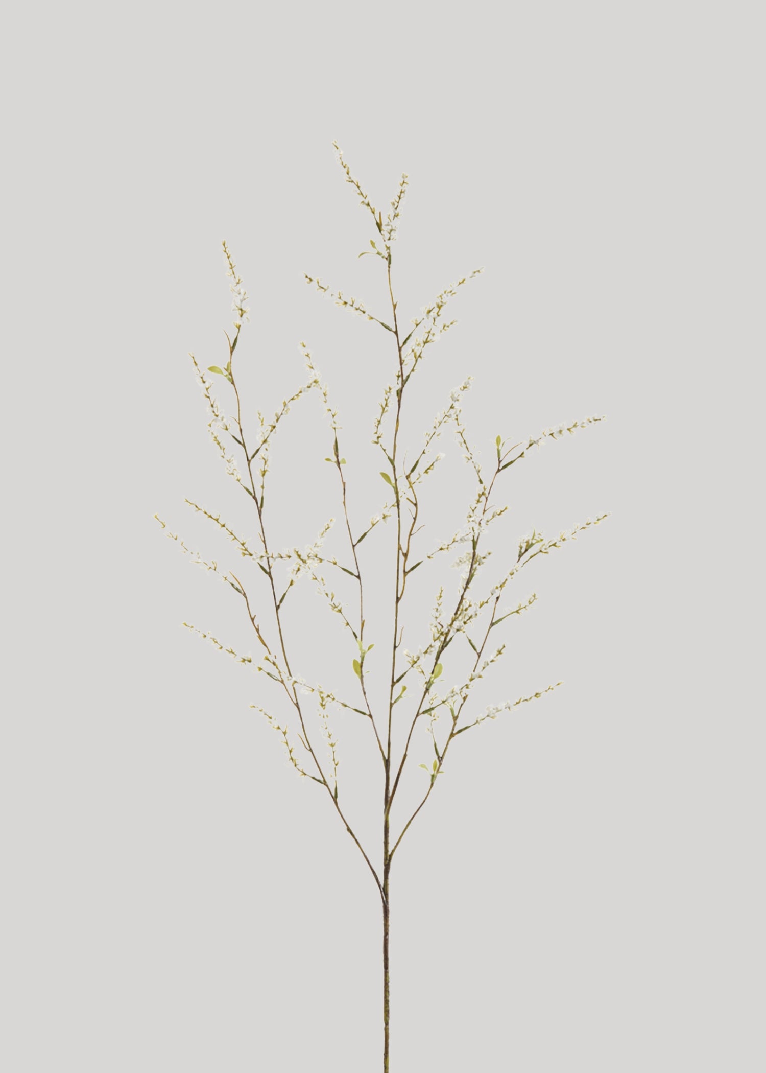 Artificial Spirea Wildflower Branch in White - 39.5&quot;