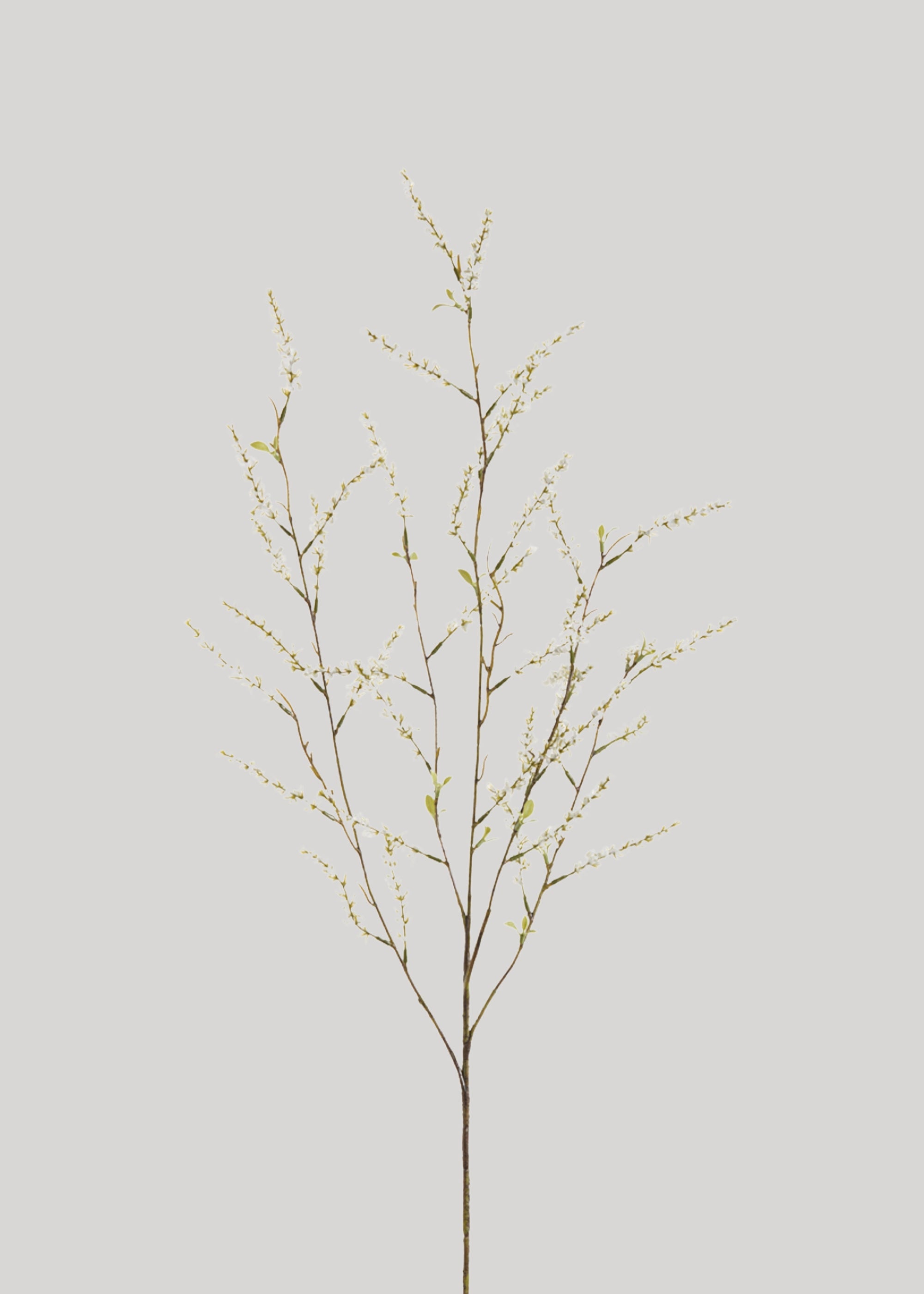 Artificial Spirea Wildflower Branch in White - 39.5&quot;