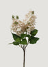 Cream Faux Real Touch Lilac Blooming Branch