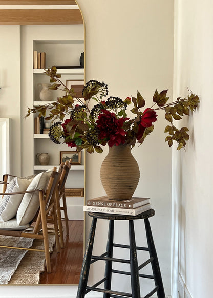 Artificial Berry and Dahlia Arrangement