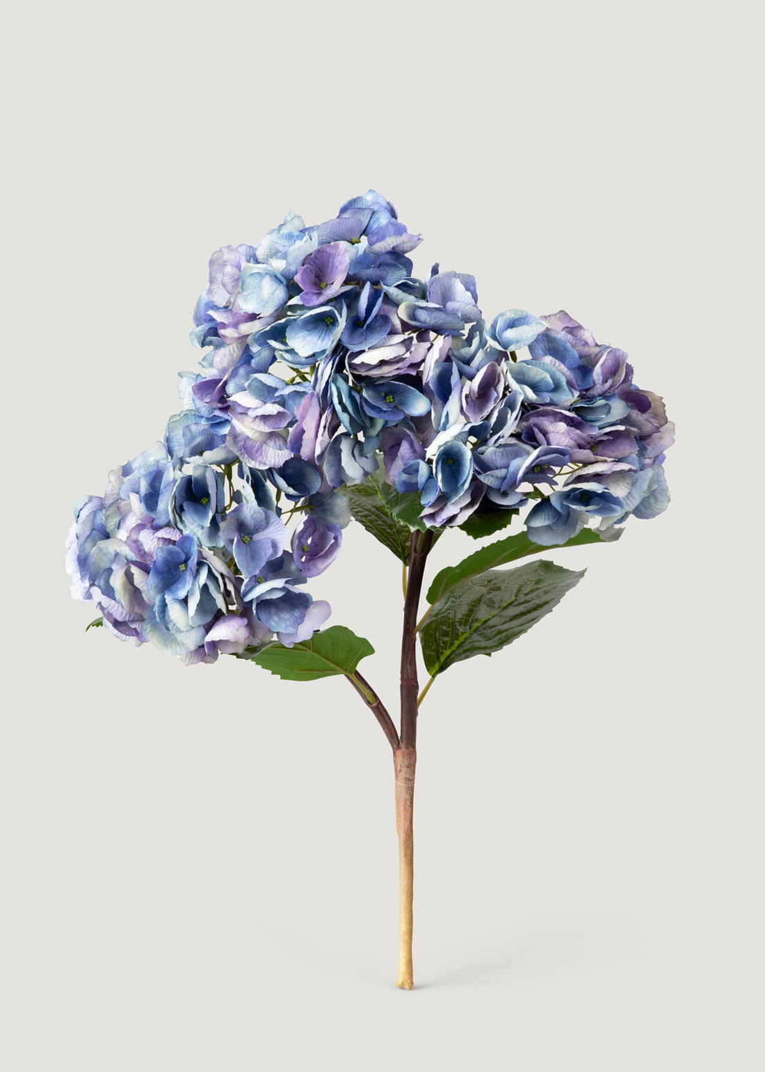 Large Lavender and Blue Artificial Hydrangea 