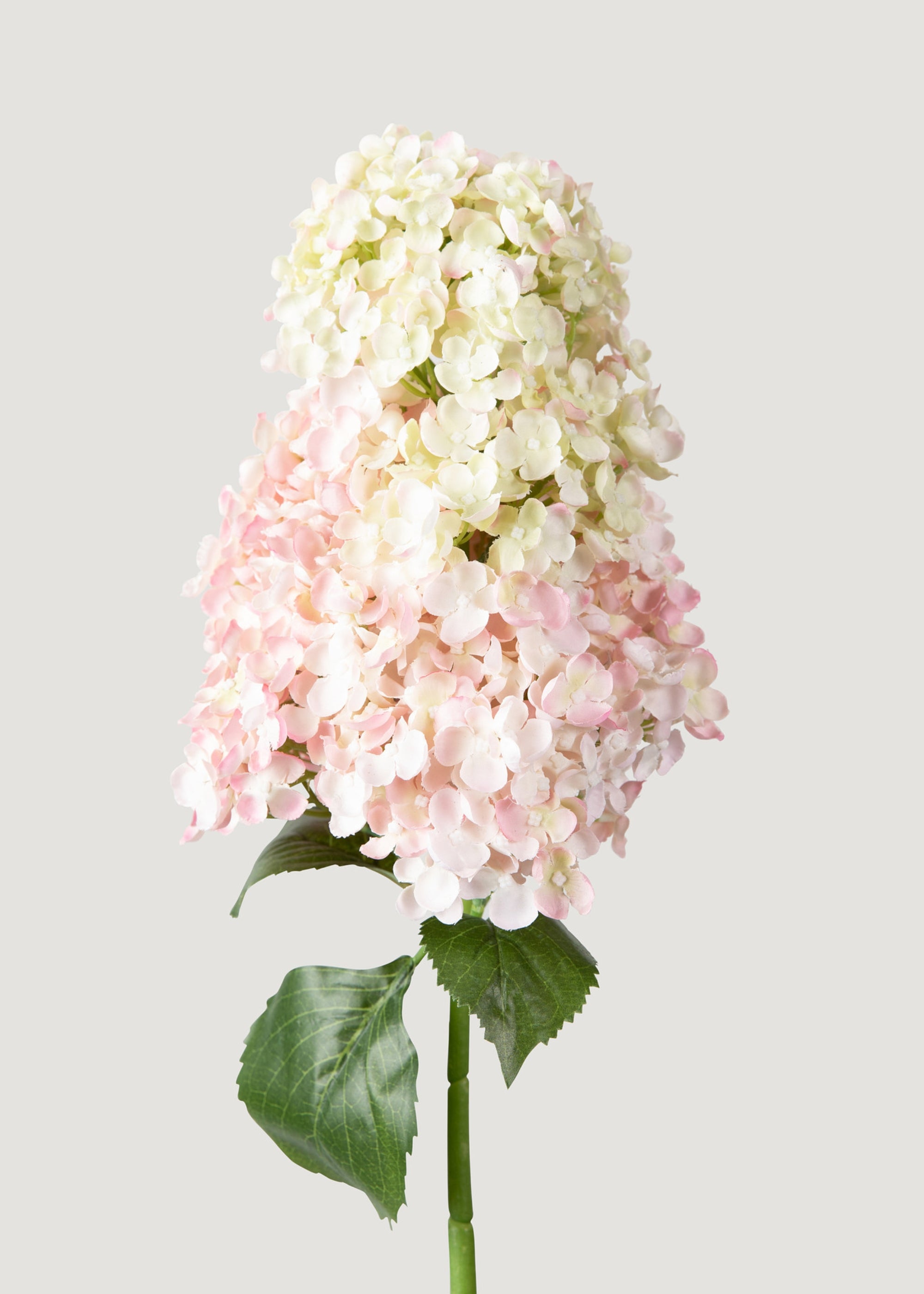 Pink and Cream Artificial Cone Hydrangea 