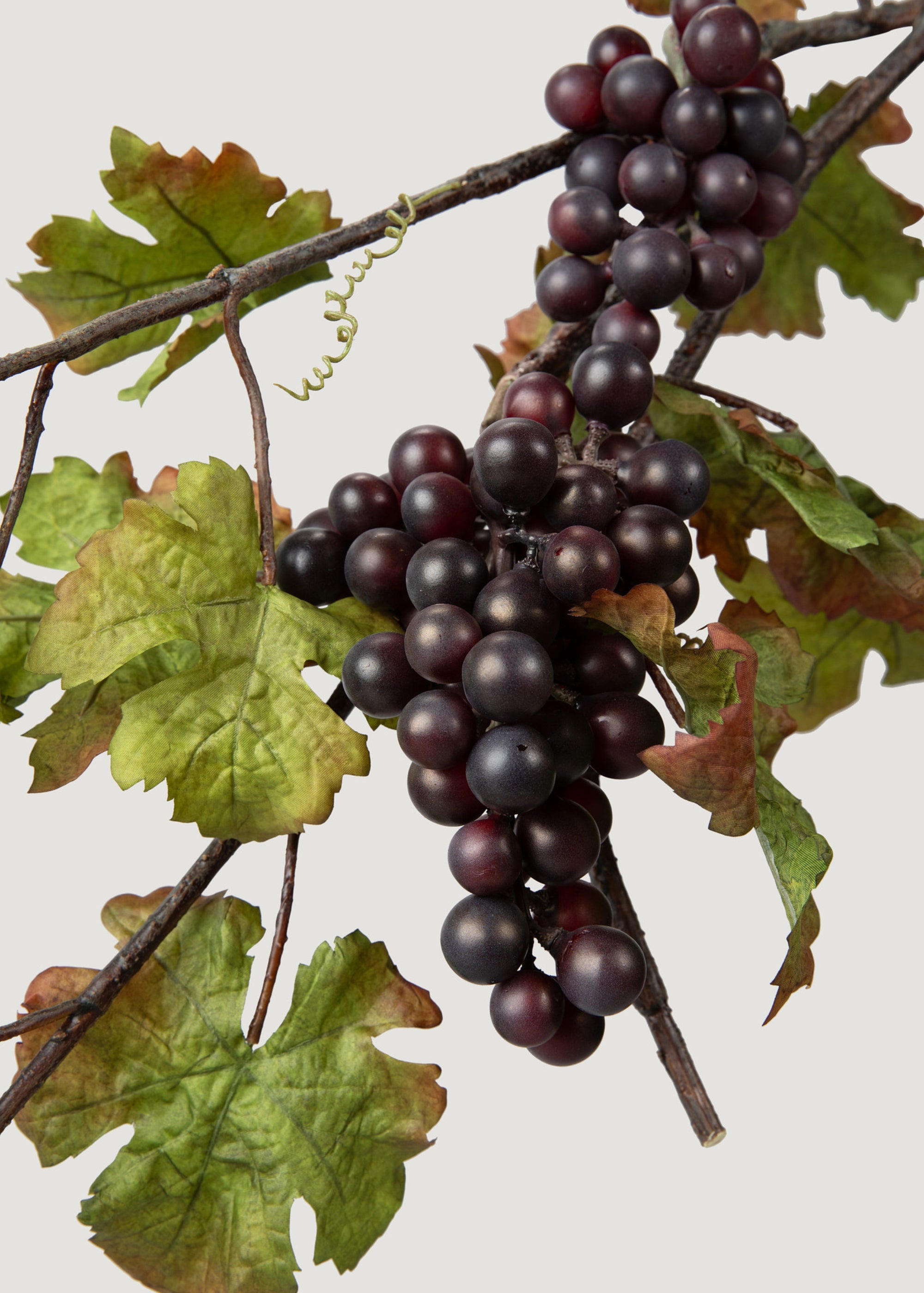 Faux Grape Branch 