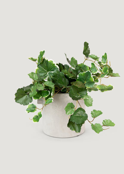 Faux Geranium Leaf Bush