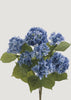 Luxe Fake Flowers at Afloral Dark Blue Hydrangea Bush