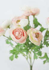 Mini Silk Ranunculus Flowers