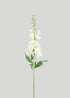 Premium Fake Flowers at Afloral White Real Touch Delphinium Stem