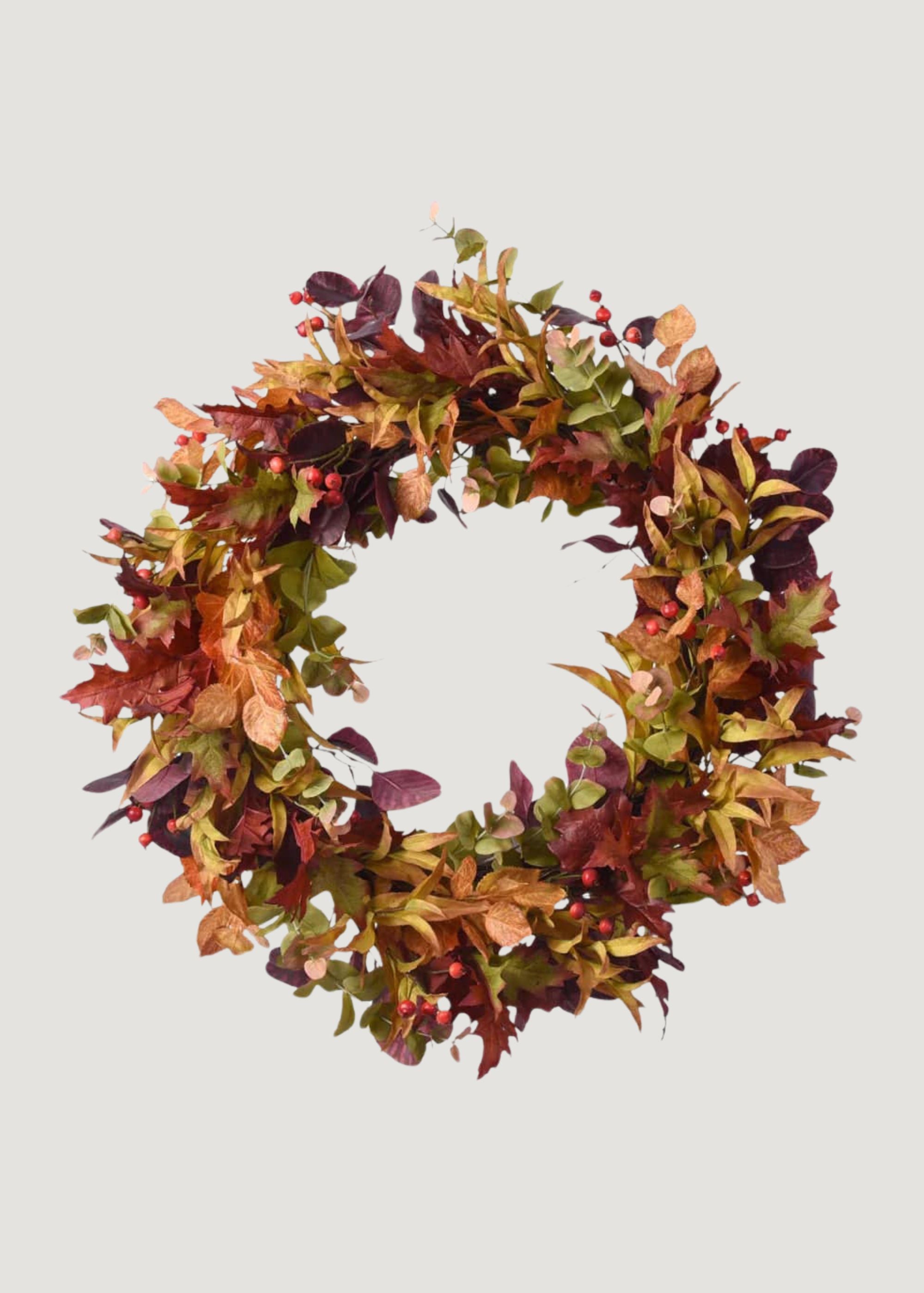 Artificial Fall Wreath