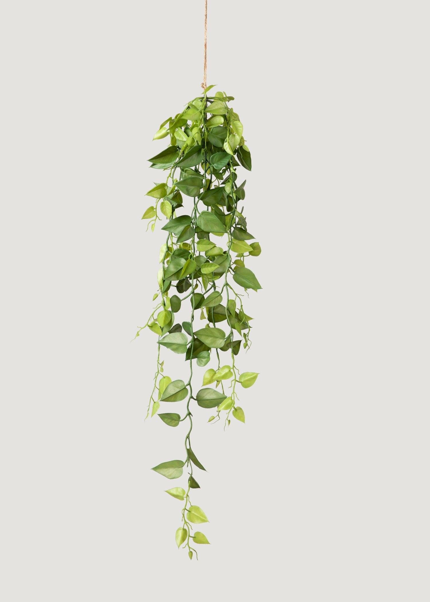 Afloral Luxe Artificial Plants Hanging Philodendron Bush