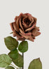 Mauve Brown Real Touch Rose