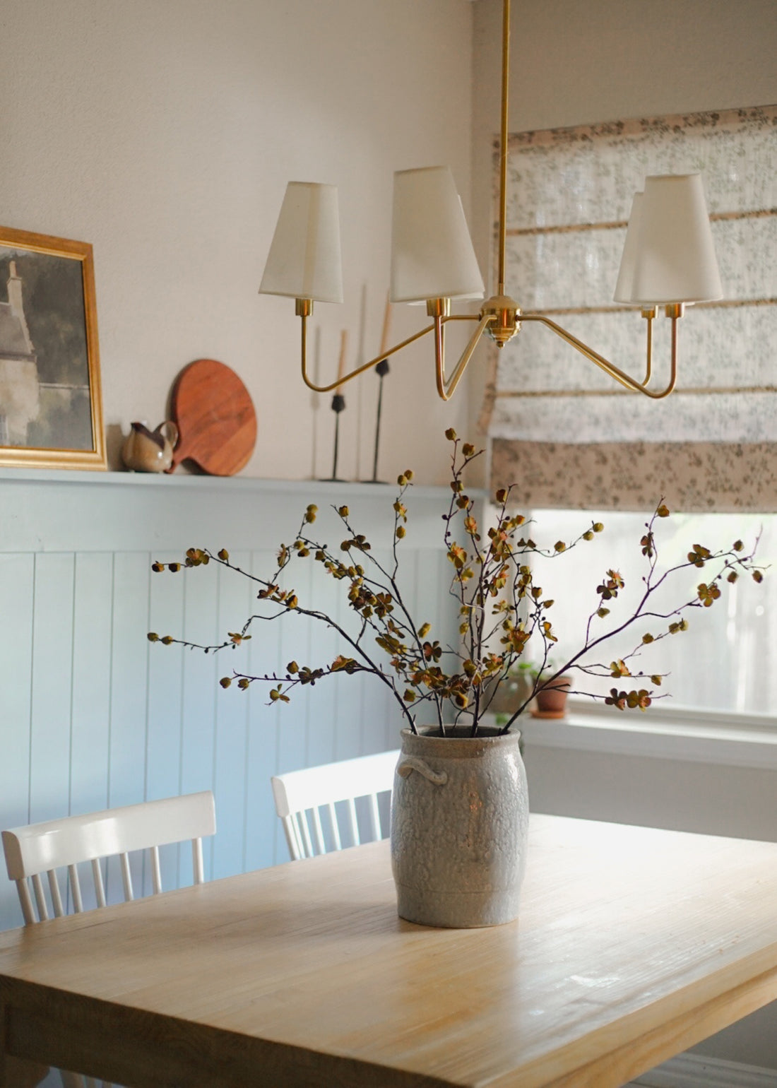 Fall Peach Blossom Arrangement