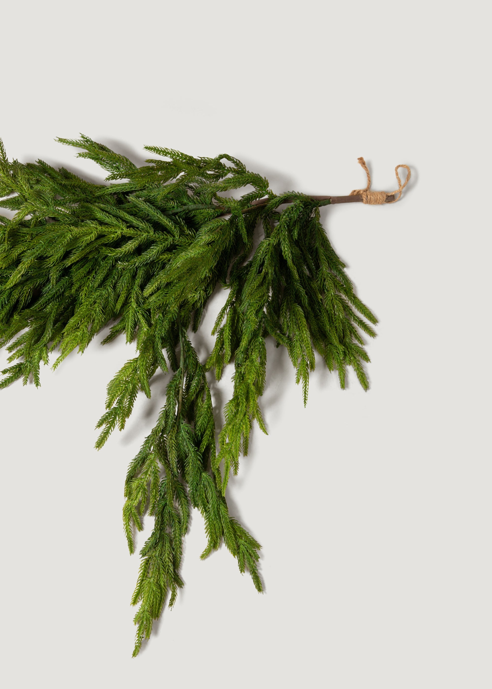 Hanging End For The Real Touch Draping Norfolk Garland