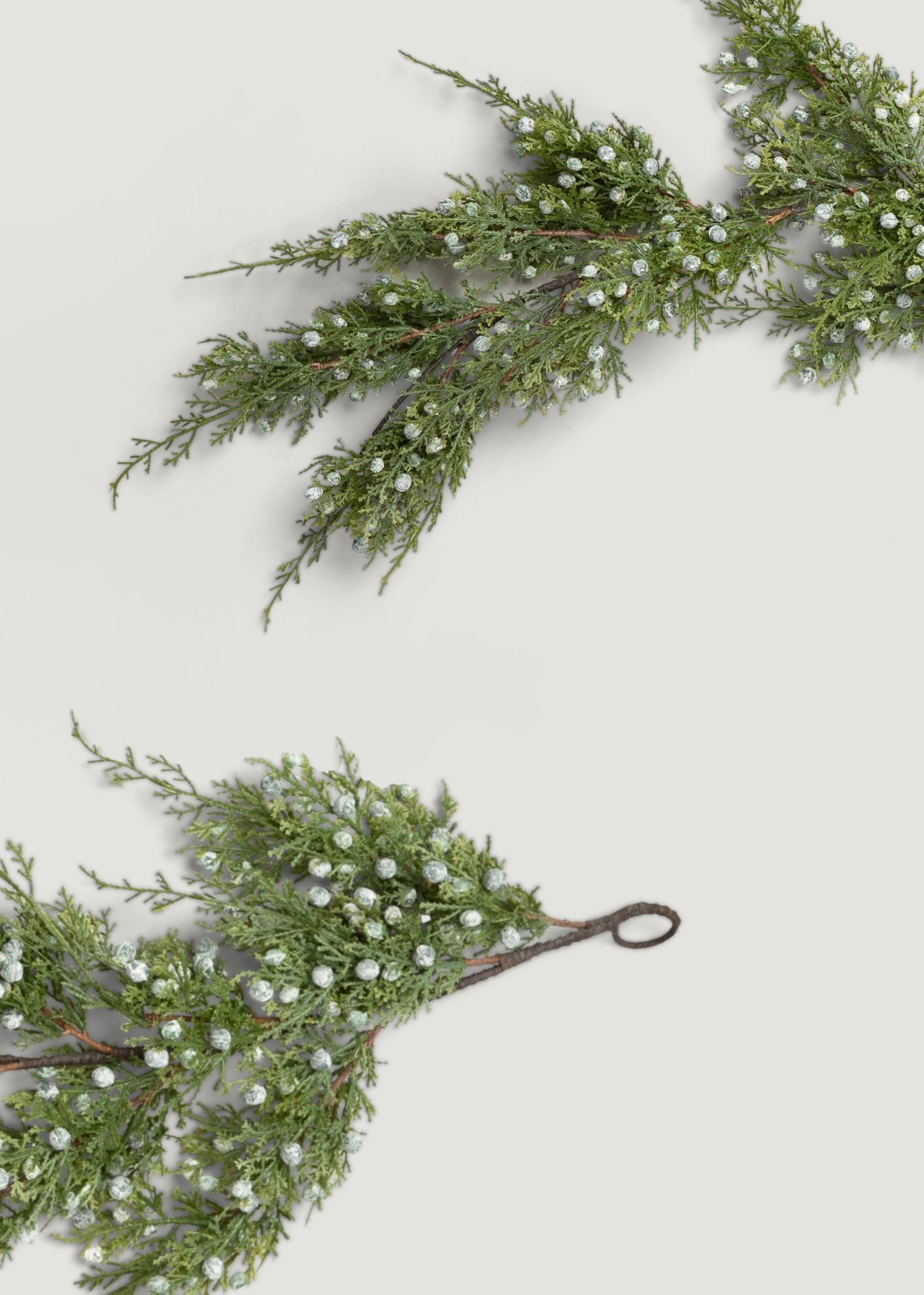 Deluxe Juniper Garland | Faux Winter Greenery Garlands | Afloral