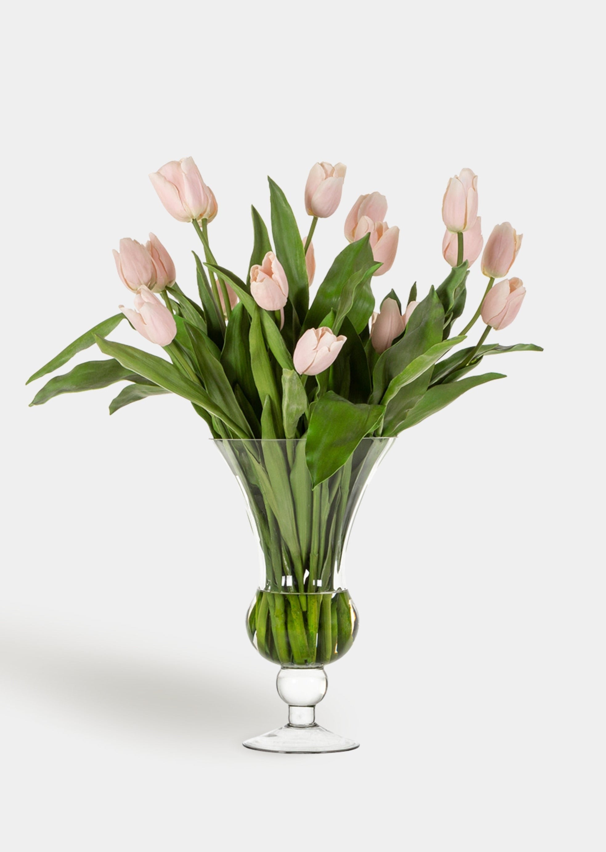 Fake Tulip Arrangement in Vase