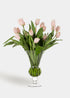 Fake Tulip Arrangement in Vase