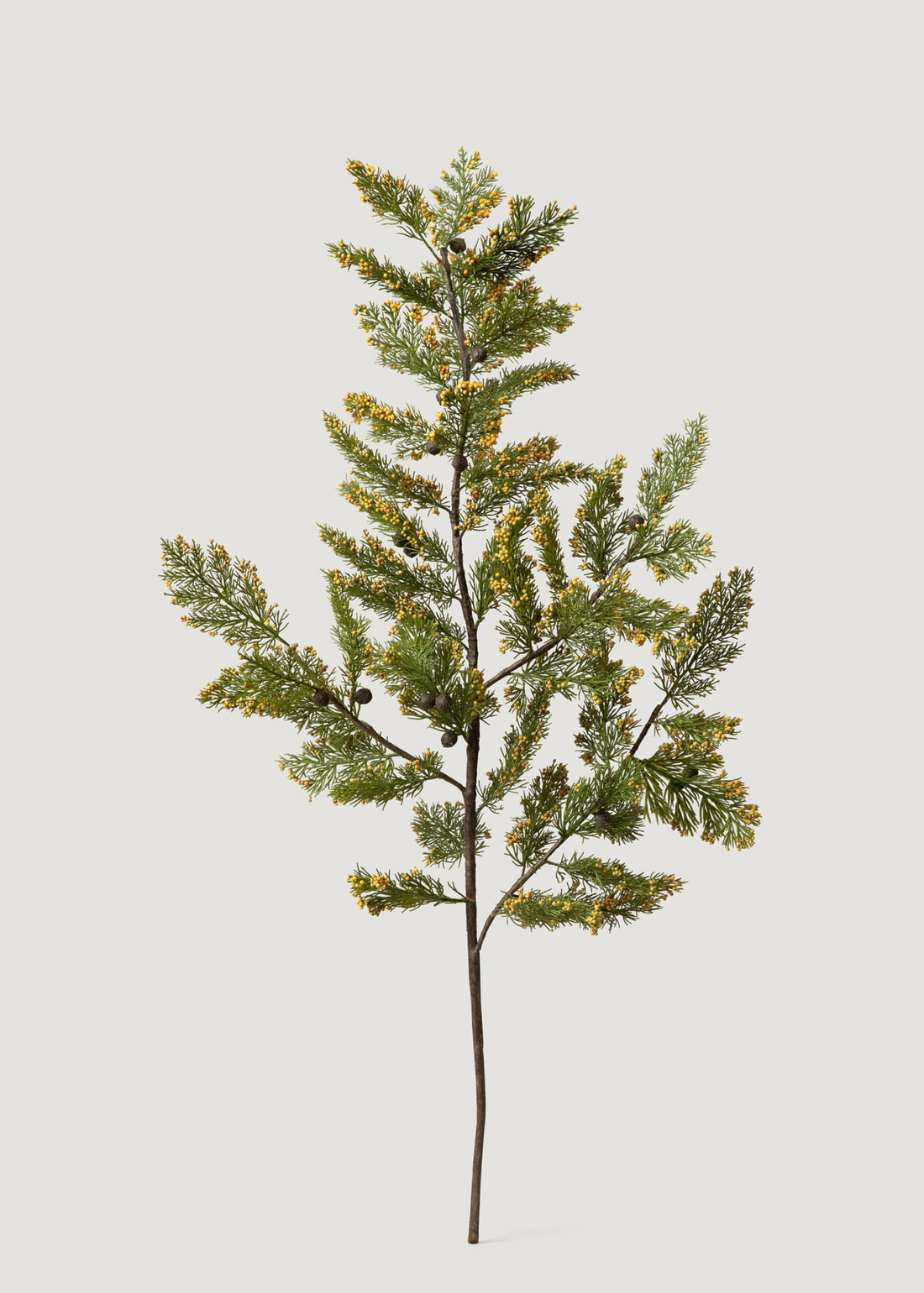 Faux Pine Evergreen Branch 