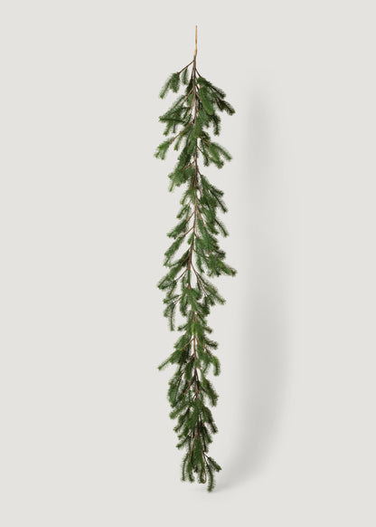 Faux Spruce Christmas Garland 