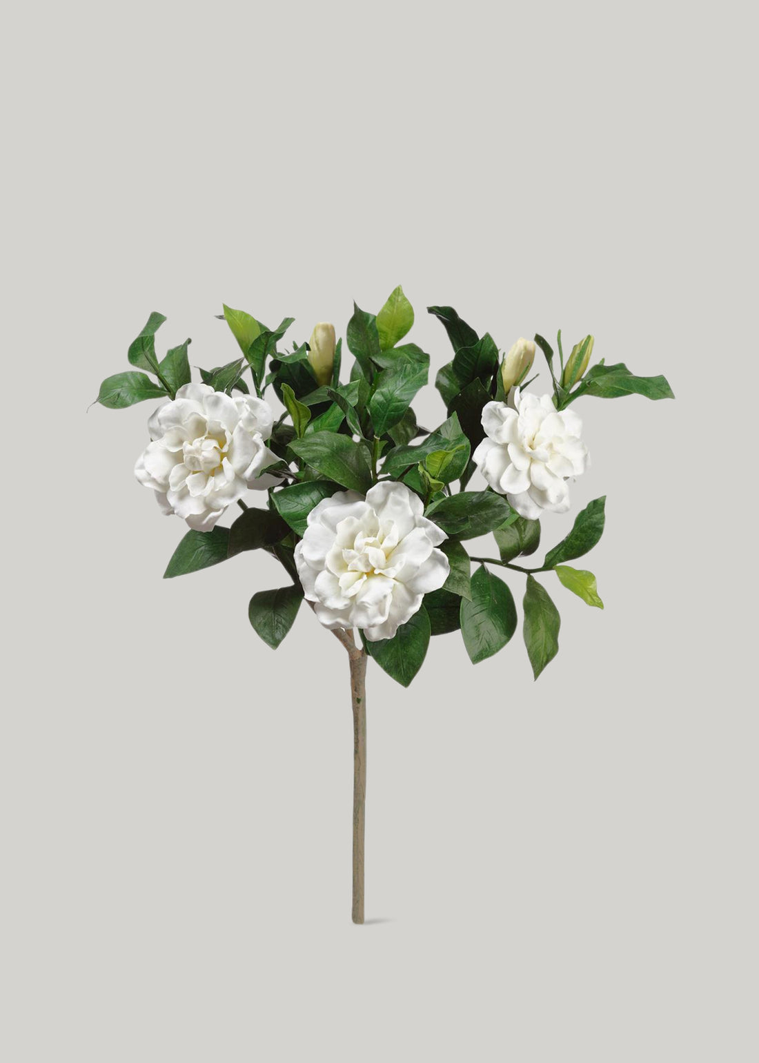 Deluxe Cream Artificial Gardenia Flower Branch