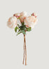 Cream Pink Faux Peony Bundle