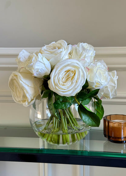 Premade Silk Rose Arrangement