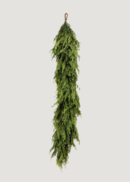 Afloral Deluxe Norfolk Pine Real Touch Garland - 72&quot;