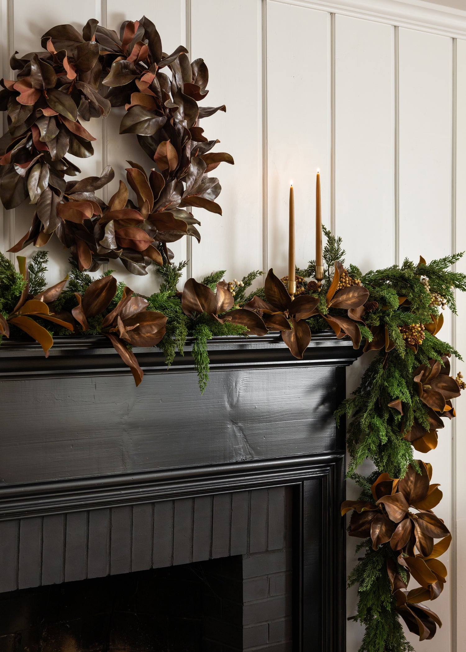 Cedar and Magnolia Leaf Garland