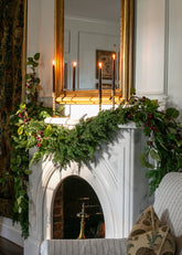 Artificial Cedar Garland Mantel Decor