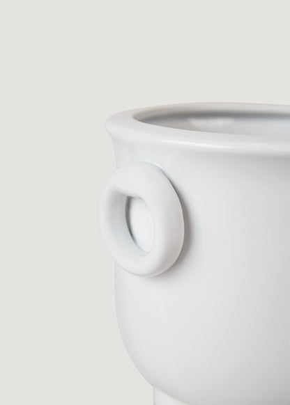 Cream White Cache Pot