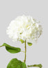 Tall White Hydrangea Faux Flower