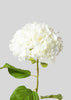 Tall White Hydrangea Faux Flower