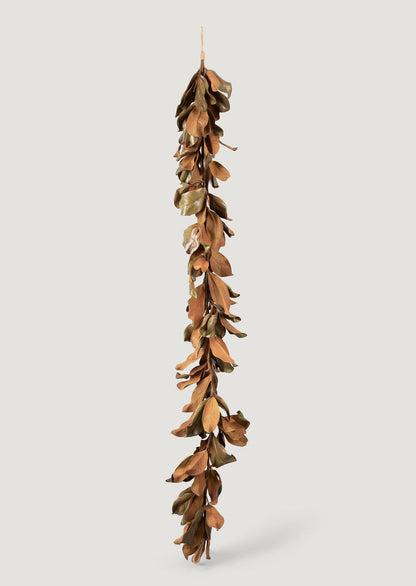 Natural Touch Magnolia Leaf Garland