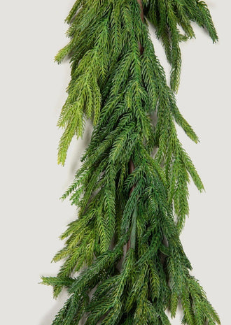 Real Touch Faux Norfolk Pine Garland | Afloral