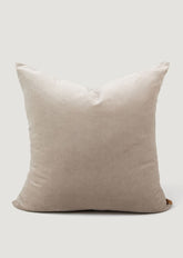 Velvet Pillow in Light Grey