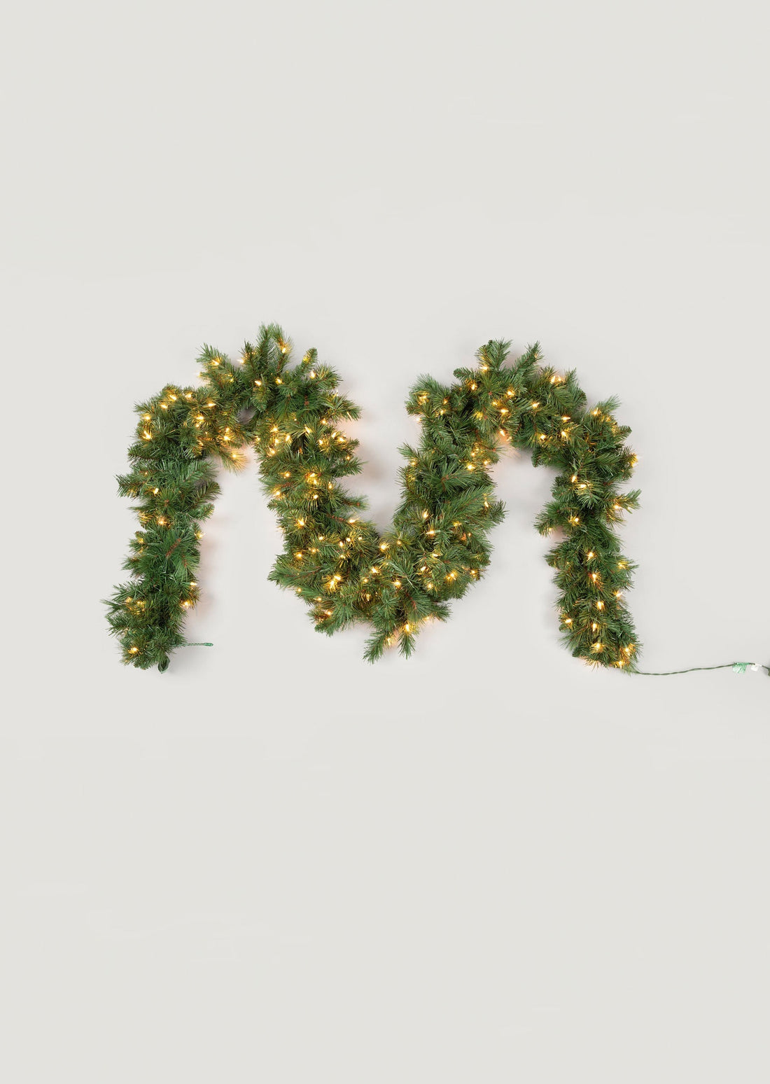 Lit Holiday Garland