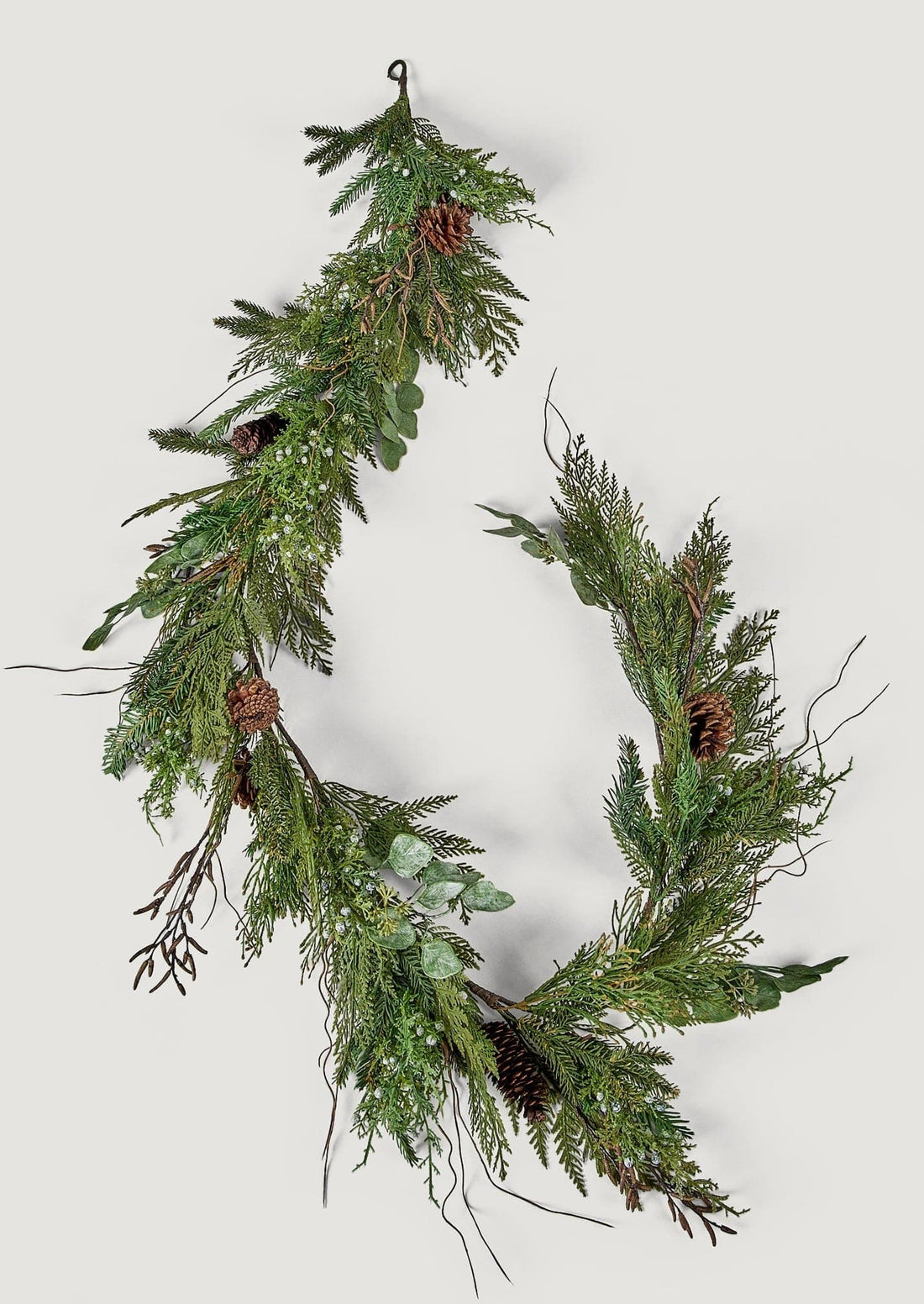 Winter Garland & Stems, Pine, Cedar, Juniper