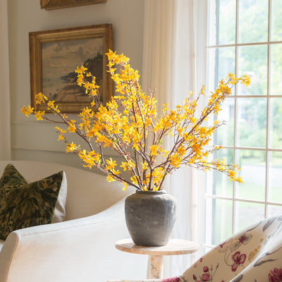 shop sprig fake flowers - yellow forsythia 