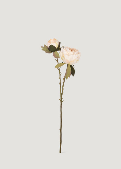 Artificial Peony Flower in Blush