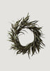 Faux Willow Leaf Greenery Wreath