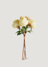 Artificial Yellow Peony Bundle