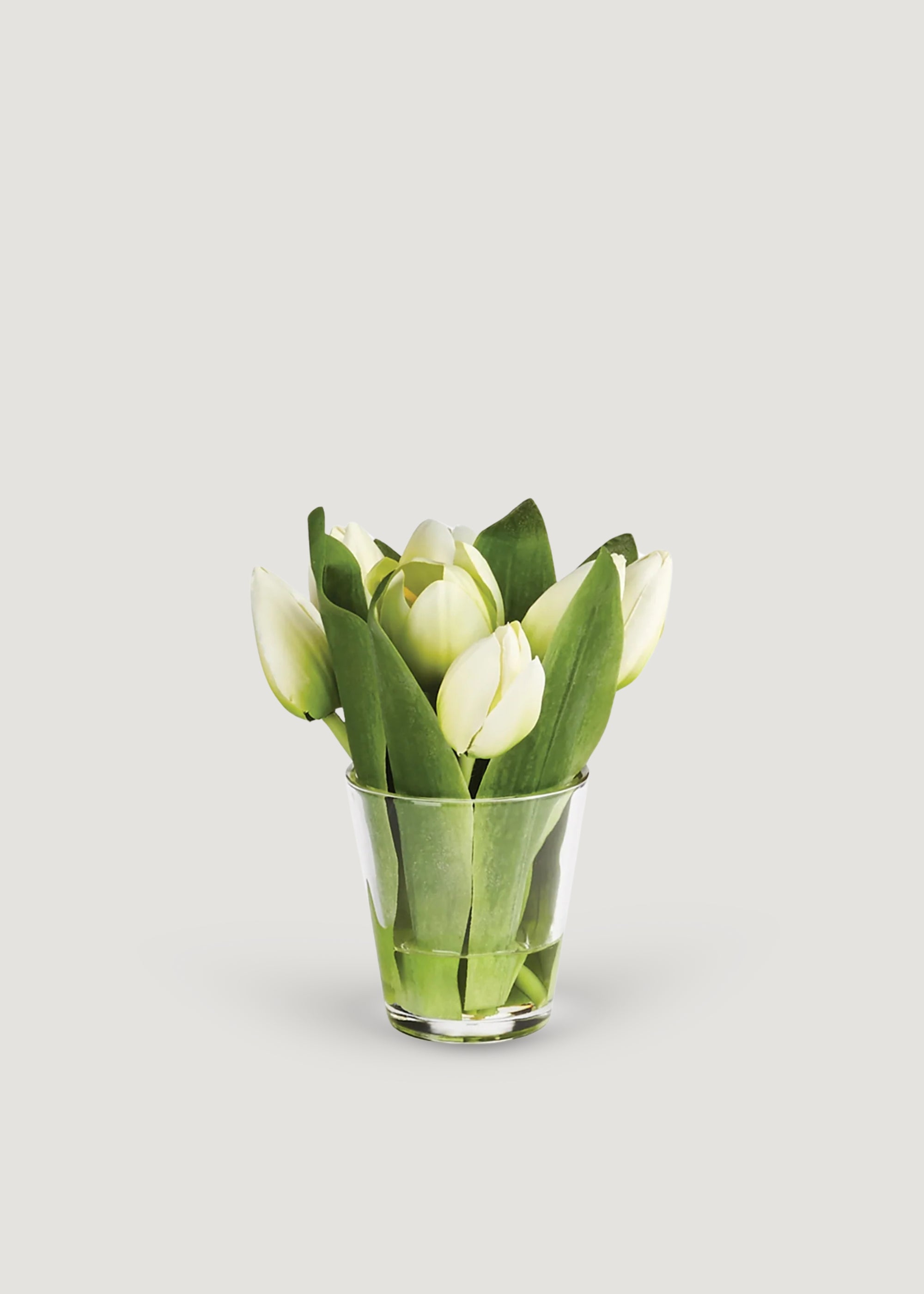 White Faux Dutch Tulip Arrangement