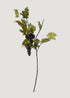 Artificial Grape Branch with Leaves